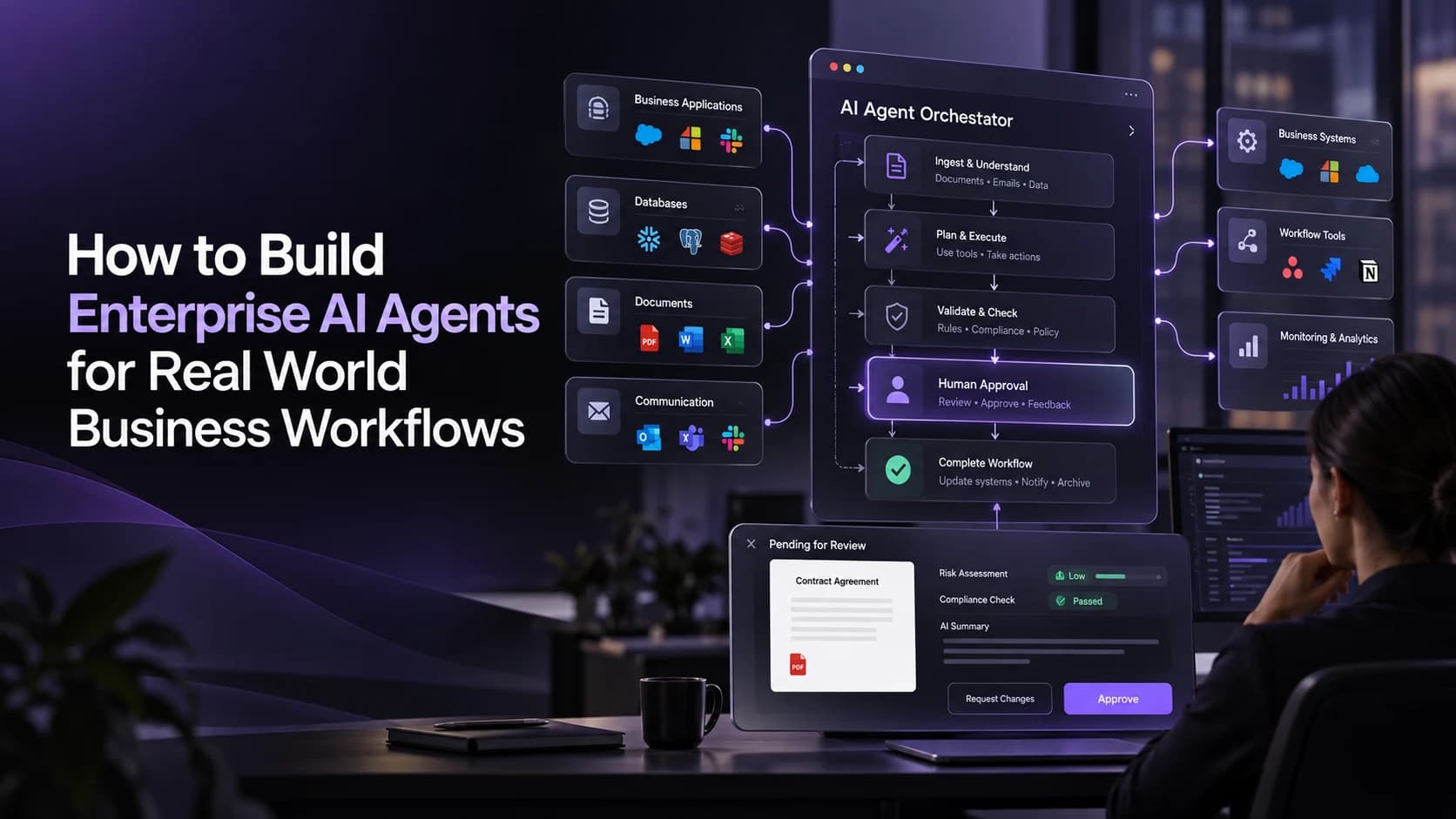 How to Build Enterprise AI Agents for Business Workflows